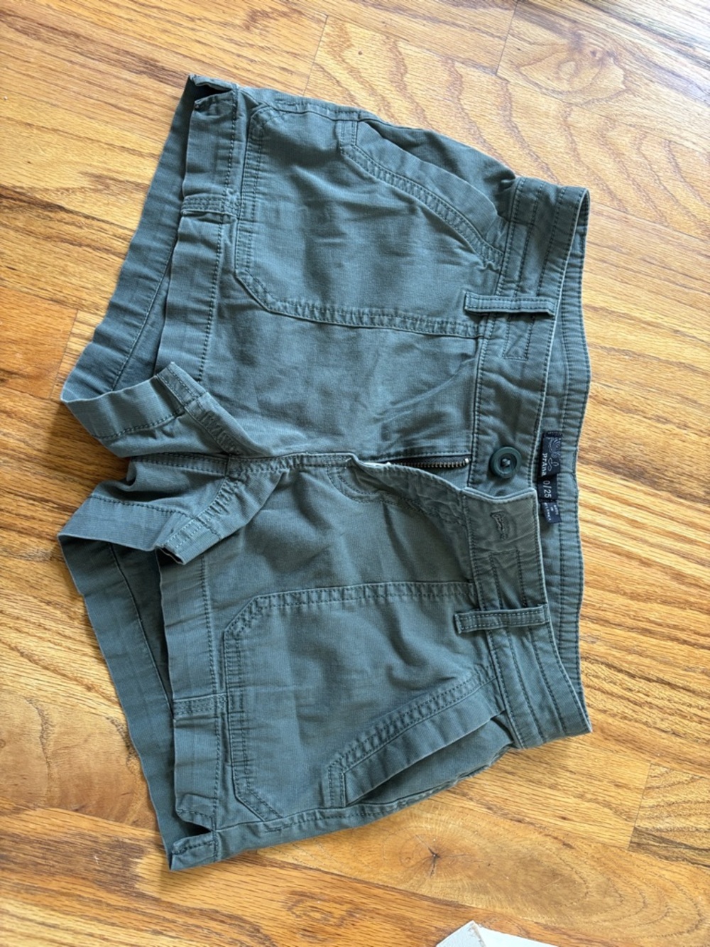 Prana Olive Green Shorts
